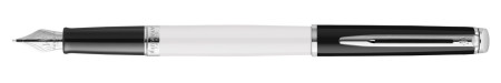 Waterman Hemisphere Fountain Pen - Black & White